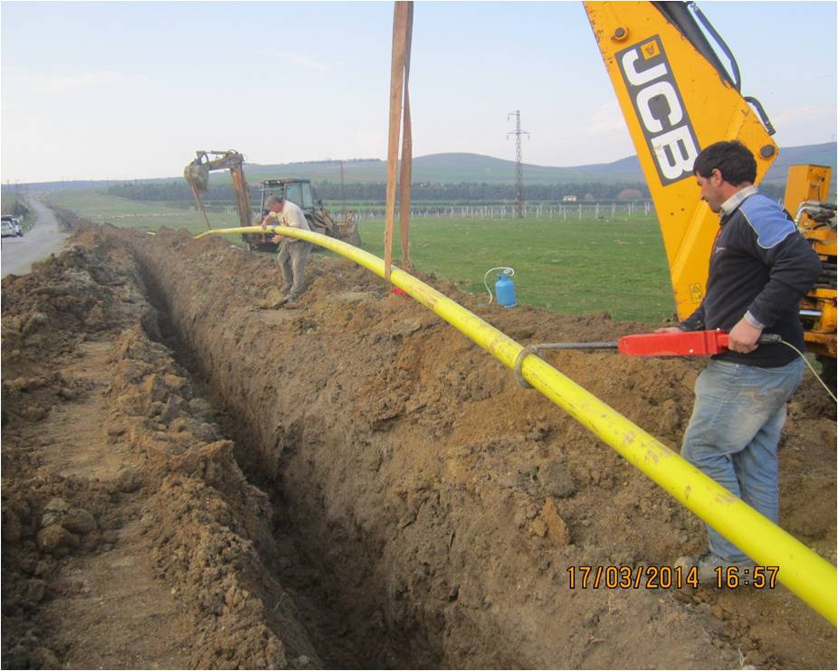 Pipeline construction inspection Turkey